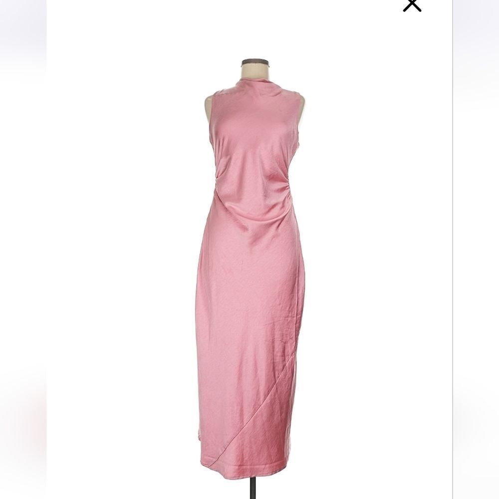 🆕️👗Joie Satin Cowl Neck Cocktail Party Maxi Dress, Sz XL - Picture 9 of 12